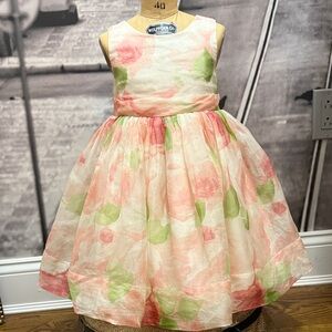 Floral Sleeveless Dress for baby Girls 18-24 months